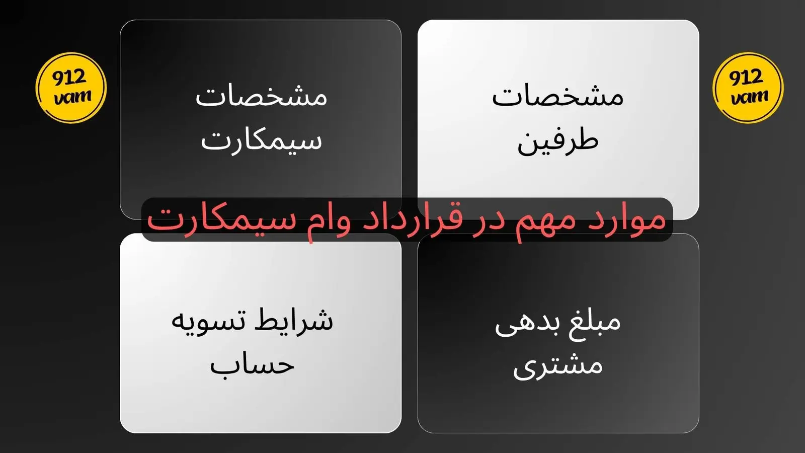 قرارداد وام روی سیم کارت